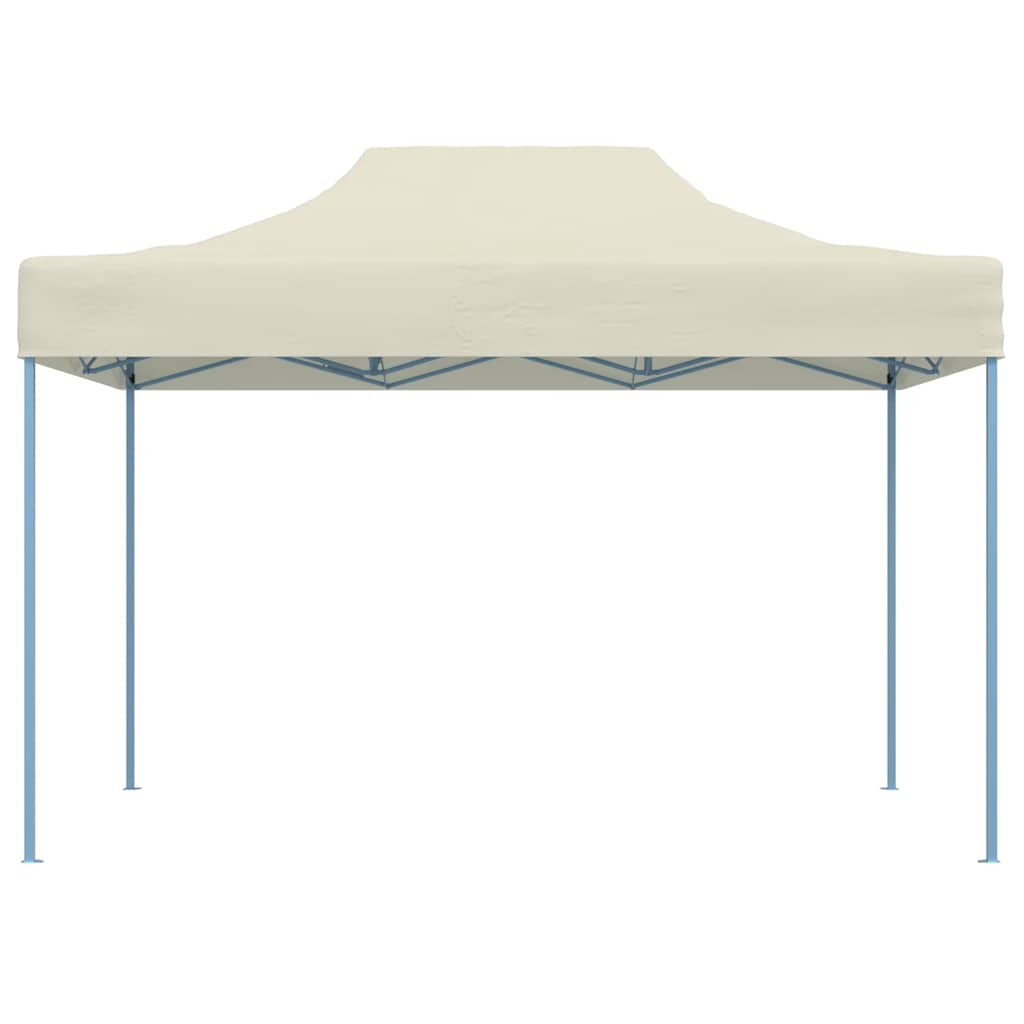 Sulankstoma proginė palapinė, kreminė, 3x4m, plienas Sulankstoma proginė palapinė, kreminė, 3x4m, plienas - Image 3