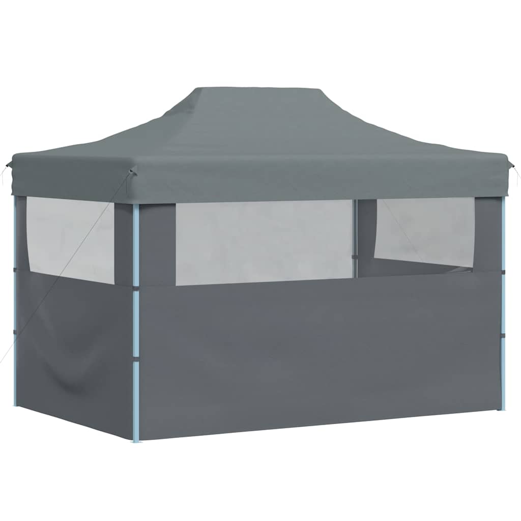 Sulankstoma proginė palapinė, antracito spalvos, 3x4m, plienas Sulankstoma proginė palapinė, antracito spalvos, 3x4m, plienas - Image 6