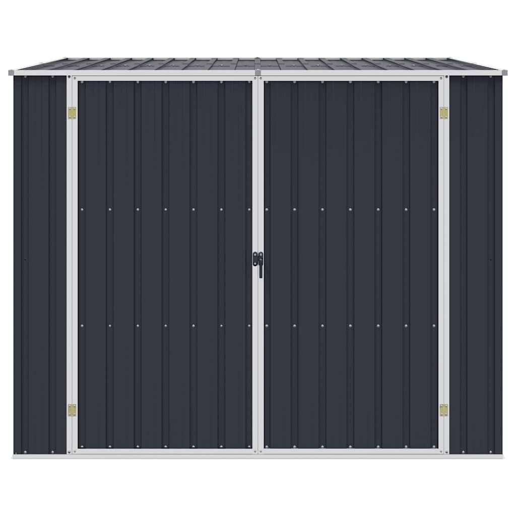 Sodo pašiūrė, antracito, 195x198x159cm, galvanizuotas plienas Sodo pašiūrė, antracito, 195x198x159cm, galvanizuotas plienas - Image 5