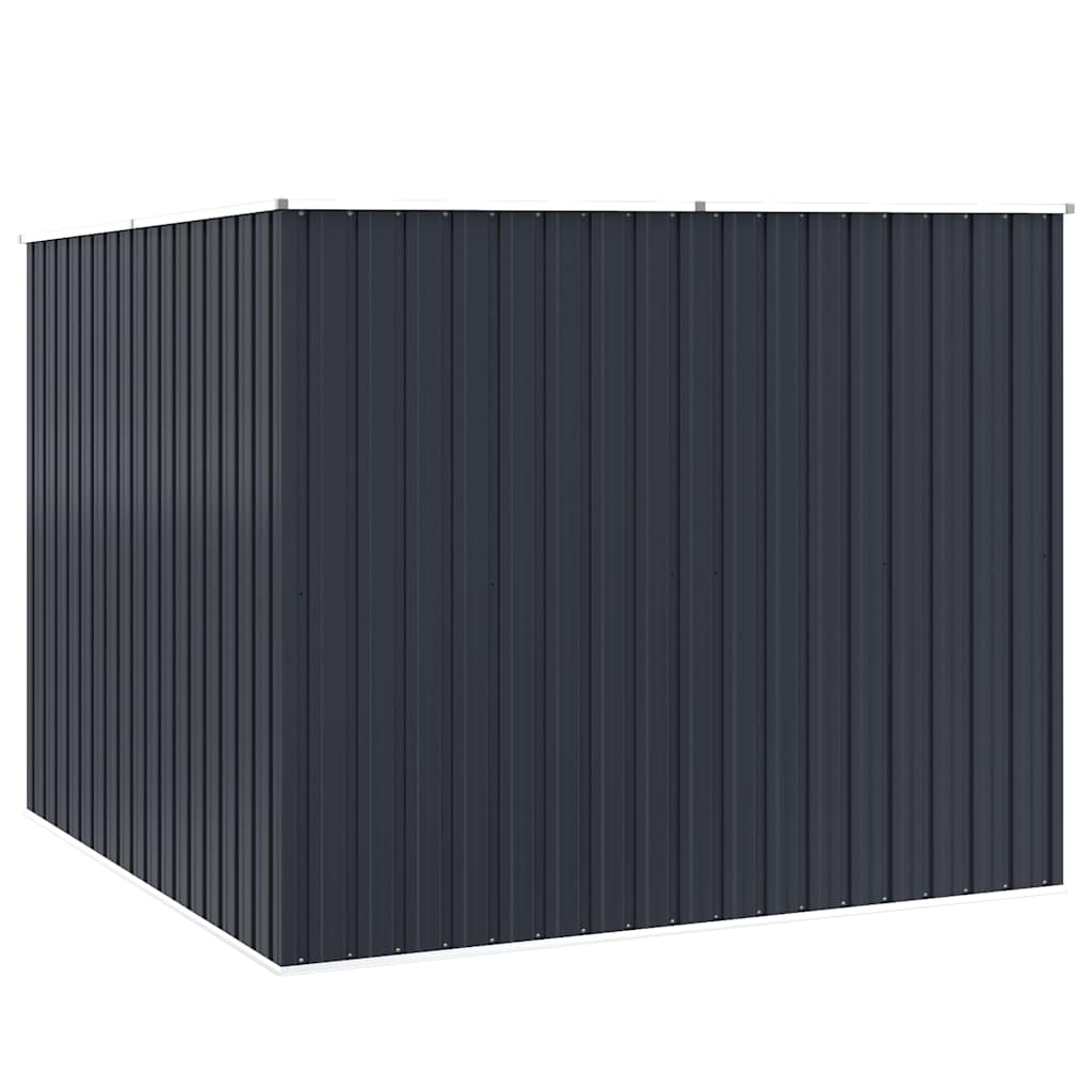 Sodo pašiūrė, antracito, 195x198x159cm, galvanizuotas plienas Sodo pašiūrė, antracito, 195x198x159cm, galvanizuotas plienas - Image 8