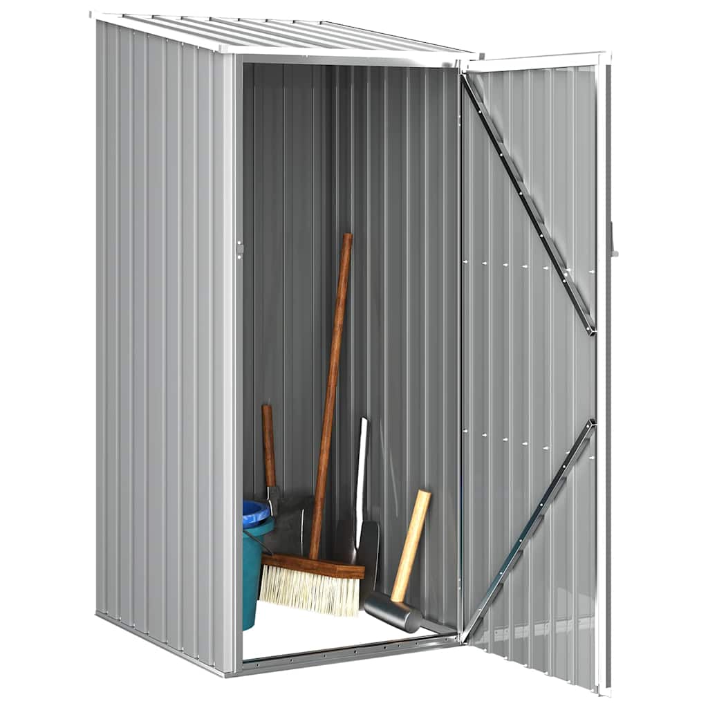 Sodo pašiūrė, pilka, 87x98x159cm, galvanizuotas plienas Sodo pašiūrė, pilka, 87x98x159cm, galvanizuotas plienas - Image 3