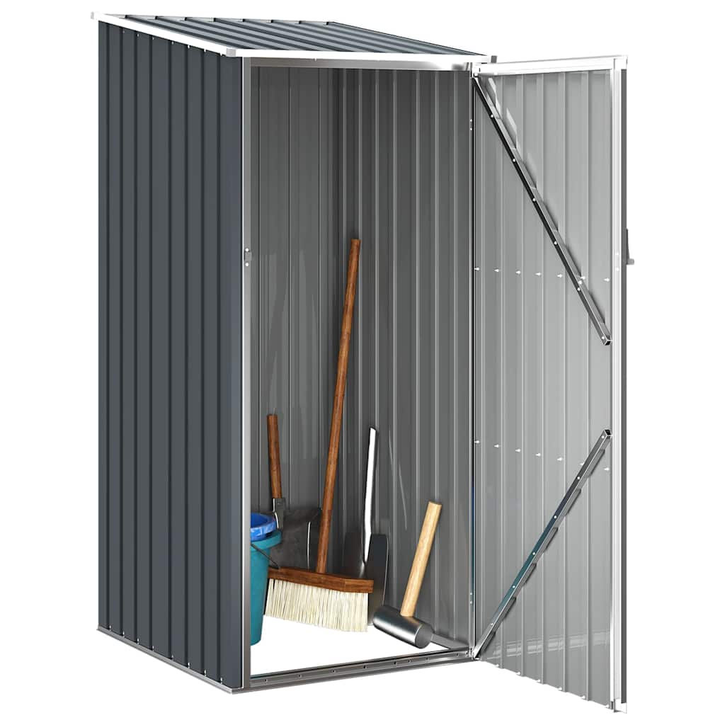 Sodo pašiūrė, antracito, 87x98x159cm, galvanizuotas plienas Sodo pašiūrė, antracito, 87x98x159cm, galvanizuotas plienas - Image 3