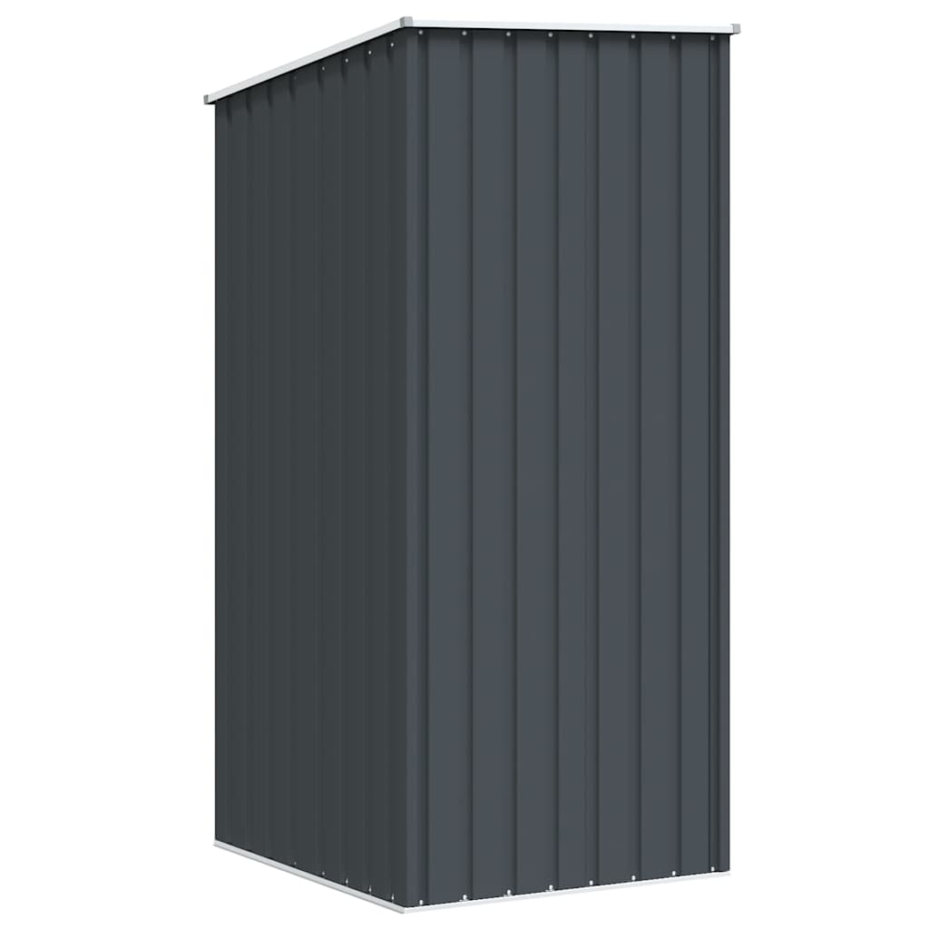 Sodo pašiūrė, antracito, 87x98x159cm, galvanizuotas plienas Sodo pašiūrė, antracito, 87x98x159cm, galvanizuotas plienas - Image 6