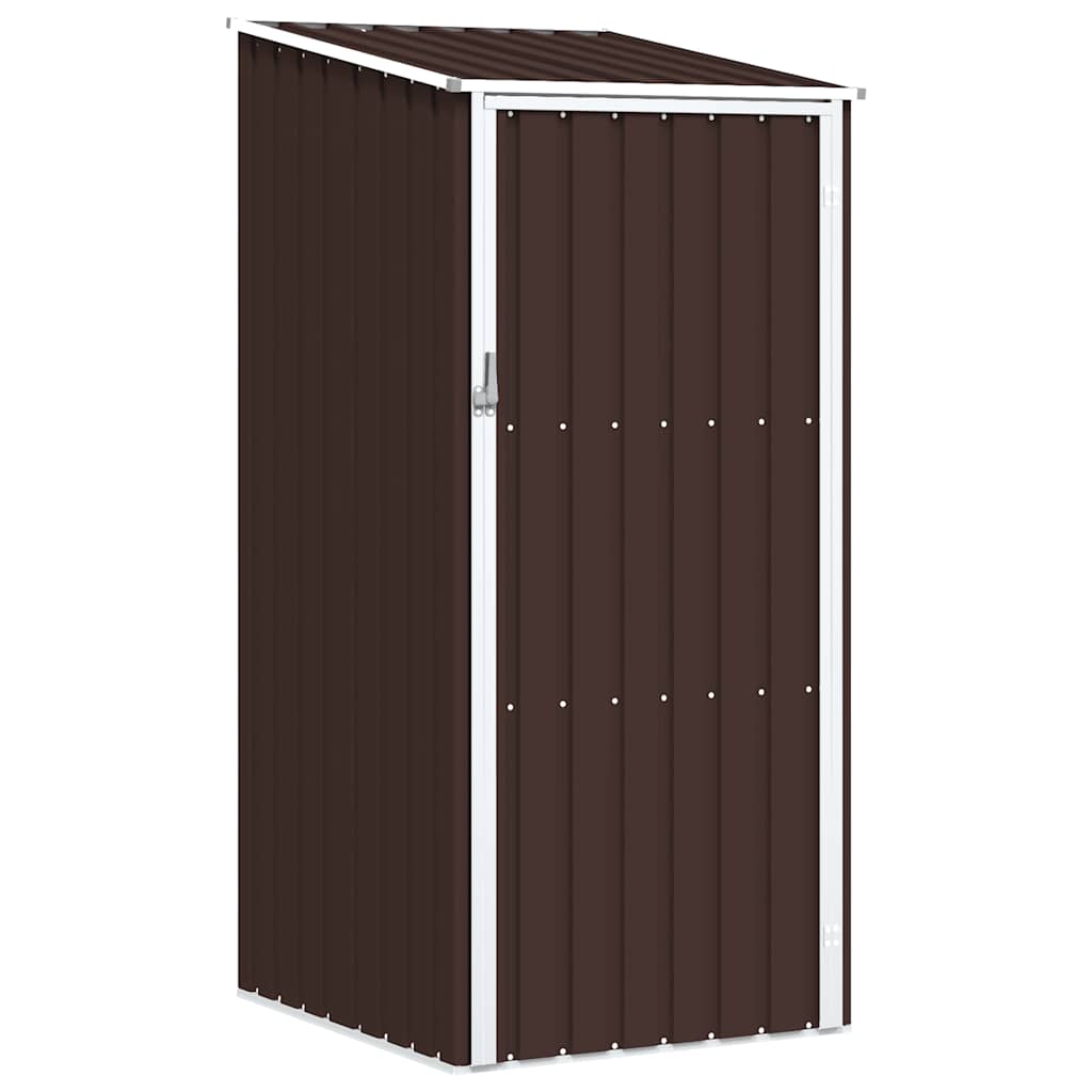 Sodo pašiūrė, ruda, 87x98x159cm, galvanizuotas plienas Sodo pašiūrė, ruda, 87x98x159cm, galvanizuotas plienas - Image 2