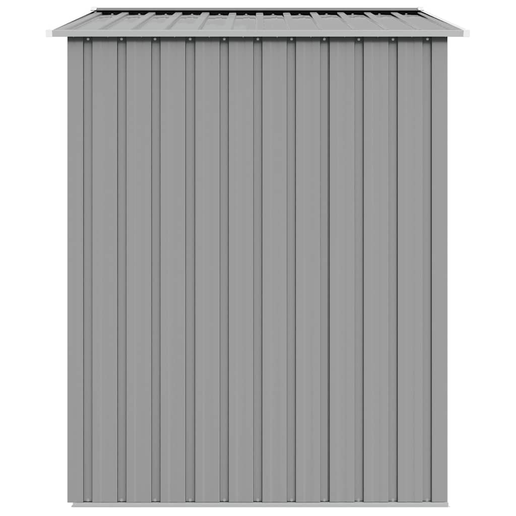 Sodo pašiūrė, pilka, 205x129x183cm, galvanizuotas plienas Sodo pašiūrė, pilka, 205x129x183cm, galvanizuotas plienas - Image 5