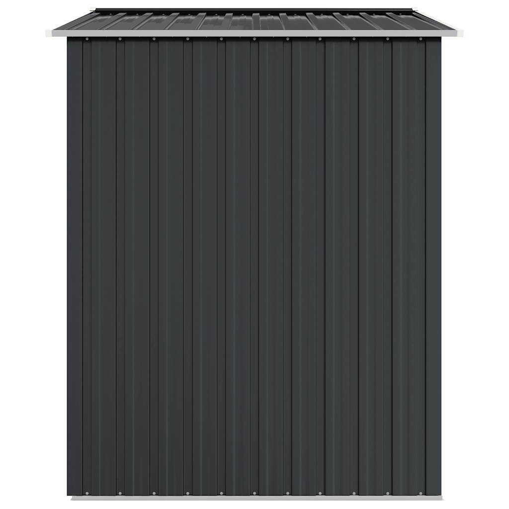 Sodo pašiūrė, antracito, 205x129x183cm, galvanizuotas plienas Sodo pašiūrė, antracito, 205x129x183cm, galvanizuotas plienas - Image 5