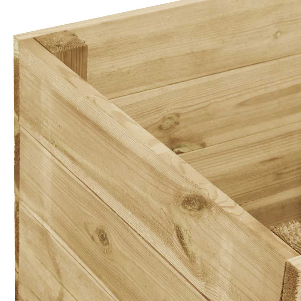 Sodo lovelis, 100x50x97cm, impregnuota pušies mediena, aukštas Sodo lovelis, 100x50x97cm, impregnuota pušies mediena, aukštas - Image 5