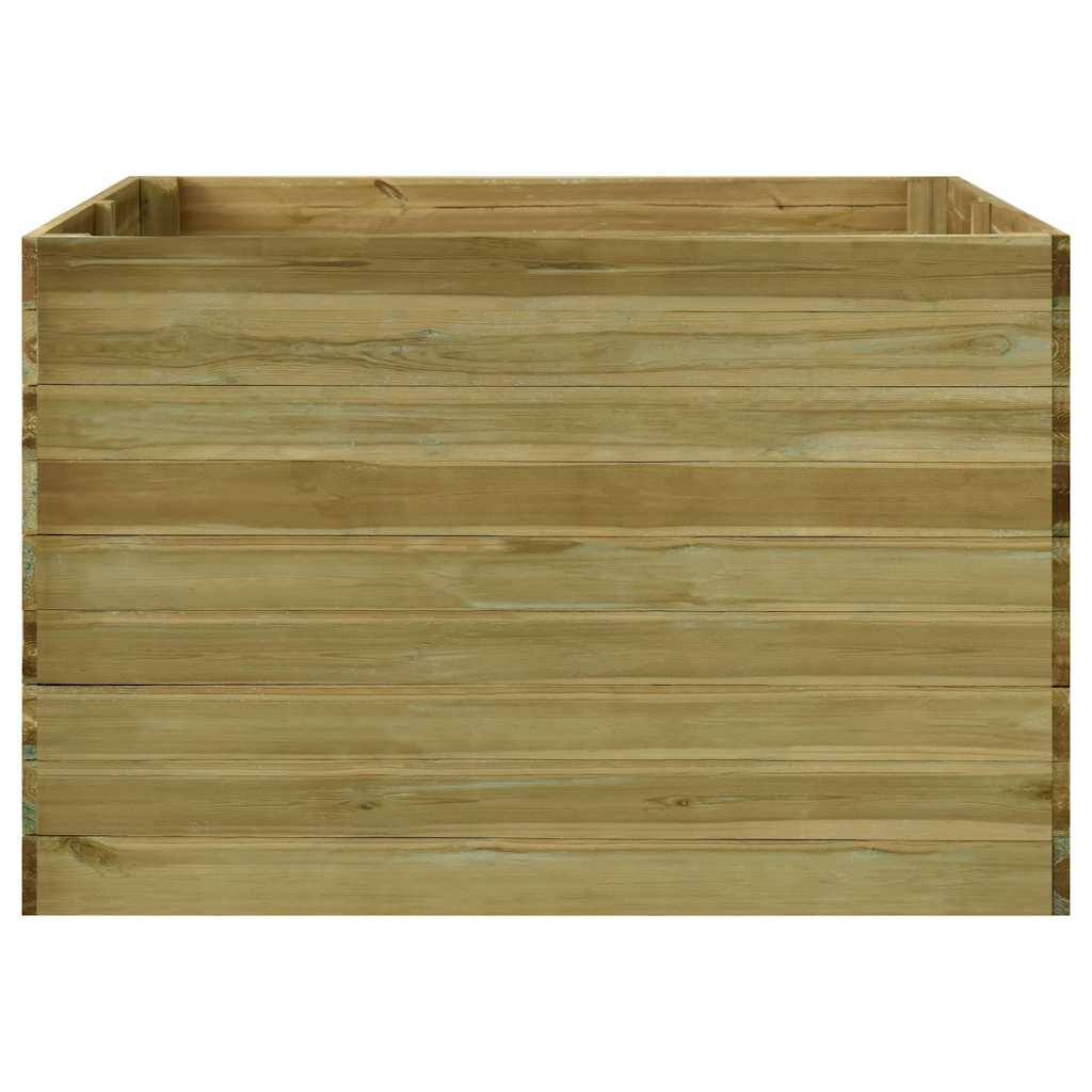 Sodo lovelis, 200x150x97cm, impregnuota pušies mediena, aukštas Sodo lovelis, 200x150x97cm, impregnuota pušies mediena, aukštas - Image 3