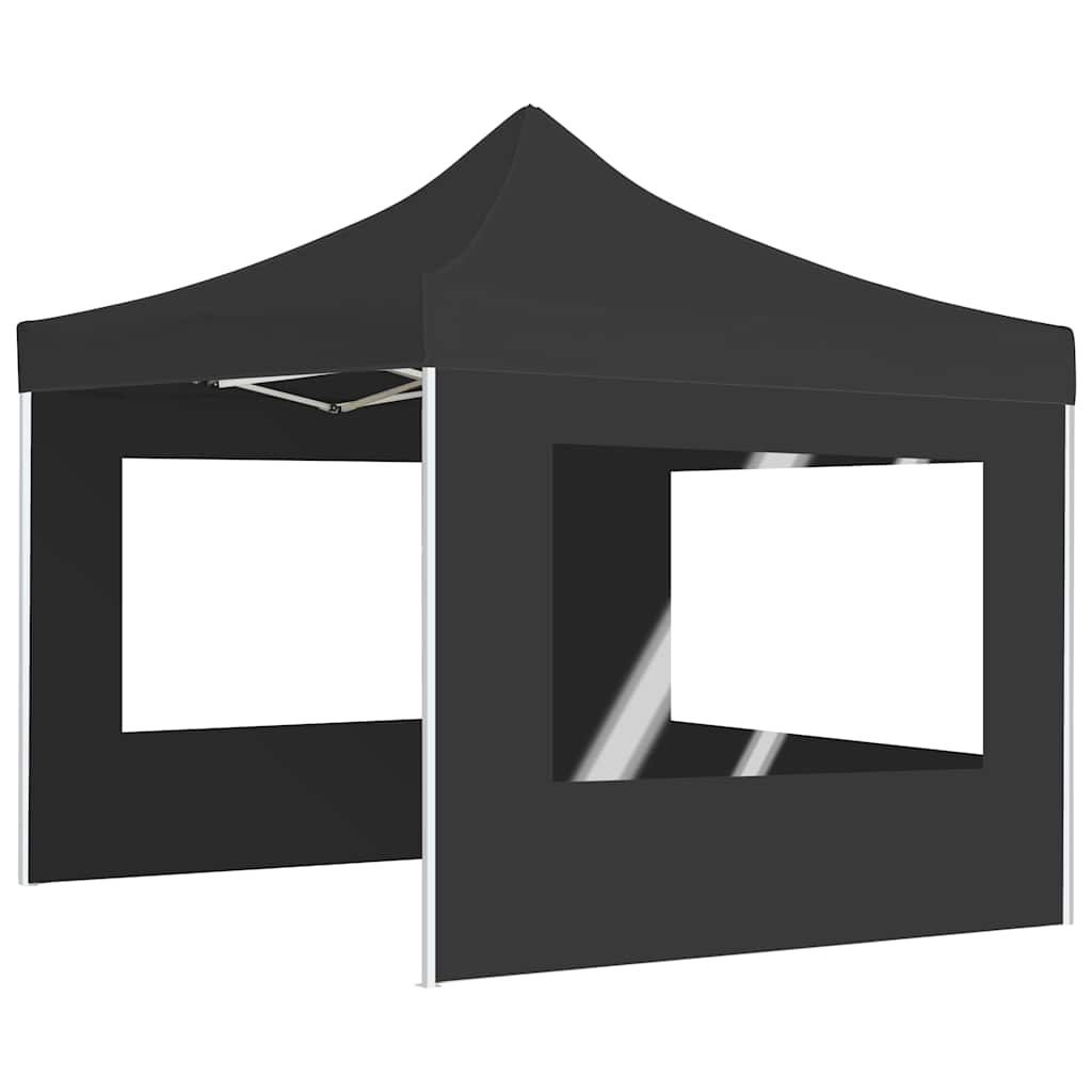 Išskleidžiama palapinė su sienomis, antracito, 2x2m, aliuminis Išskleidžiama palapinė su sienomis, antracito, 2x2m, aliuminis - Image 4
