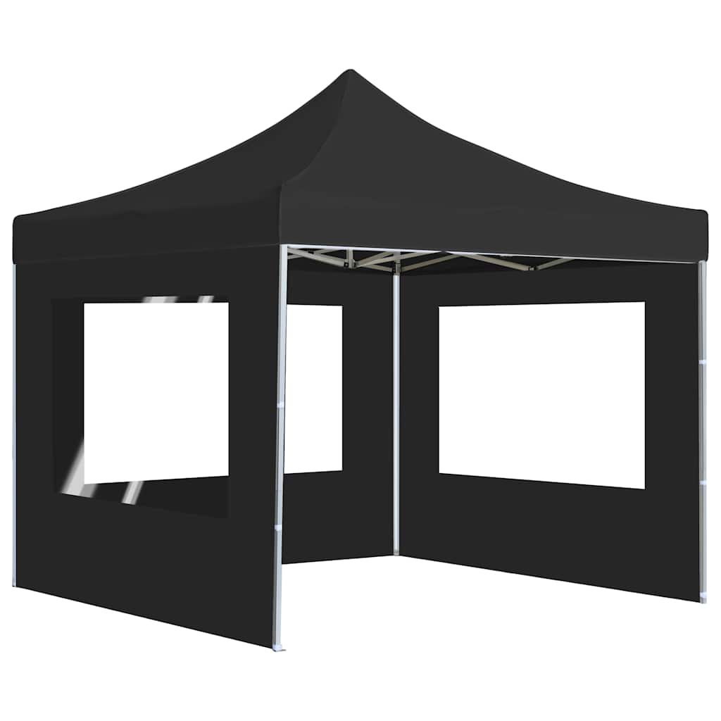 Išskleidžiama palapinė su sienomis, antracito, 2x2m, aliuminis Išskleidžiama palapinė su sienomis, antracito, 2x2m, aliuminis - Image 5