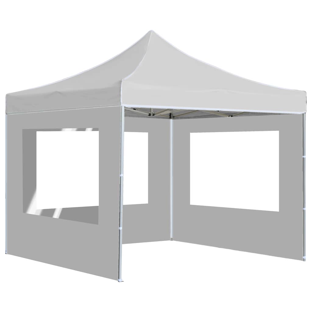 Išskleidžiama palapinė su sienomis, balta, 2x2m, aliuminis Išskleidžiama palapinė su sienomis, balta, 2x2m, aliuminis - Image 5