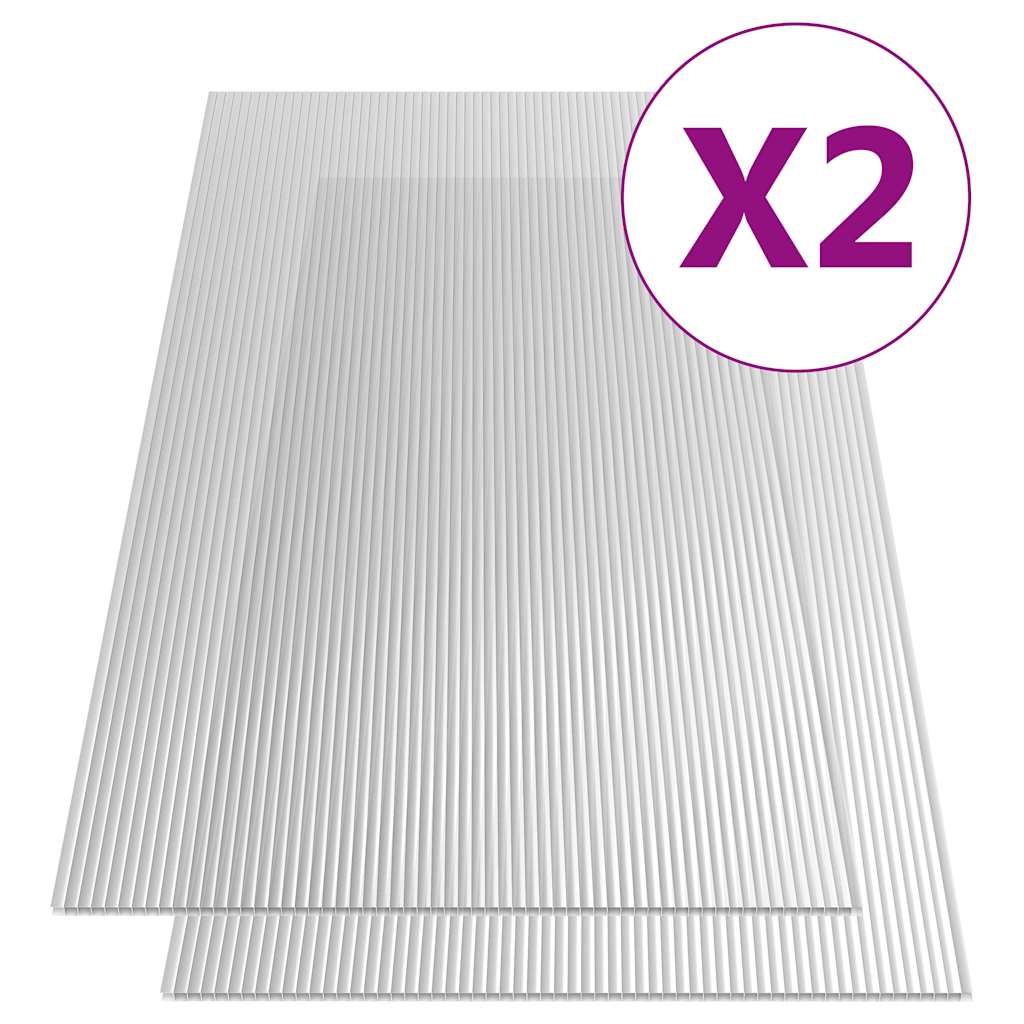 Polikarbonato lakštai, 2vnt., 150x65cm, 6mm Polikarbonato lakštai, 2vnt., 150x65cm, 6mm - Image 4