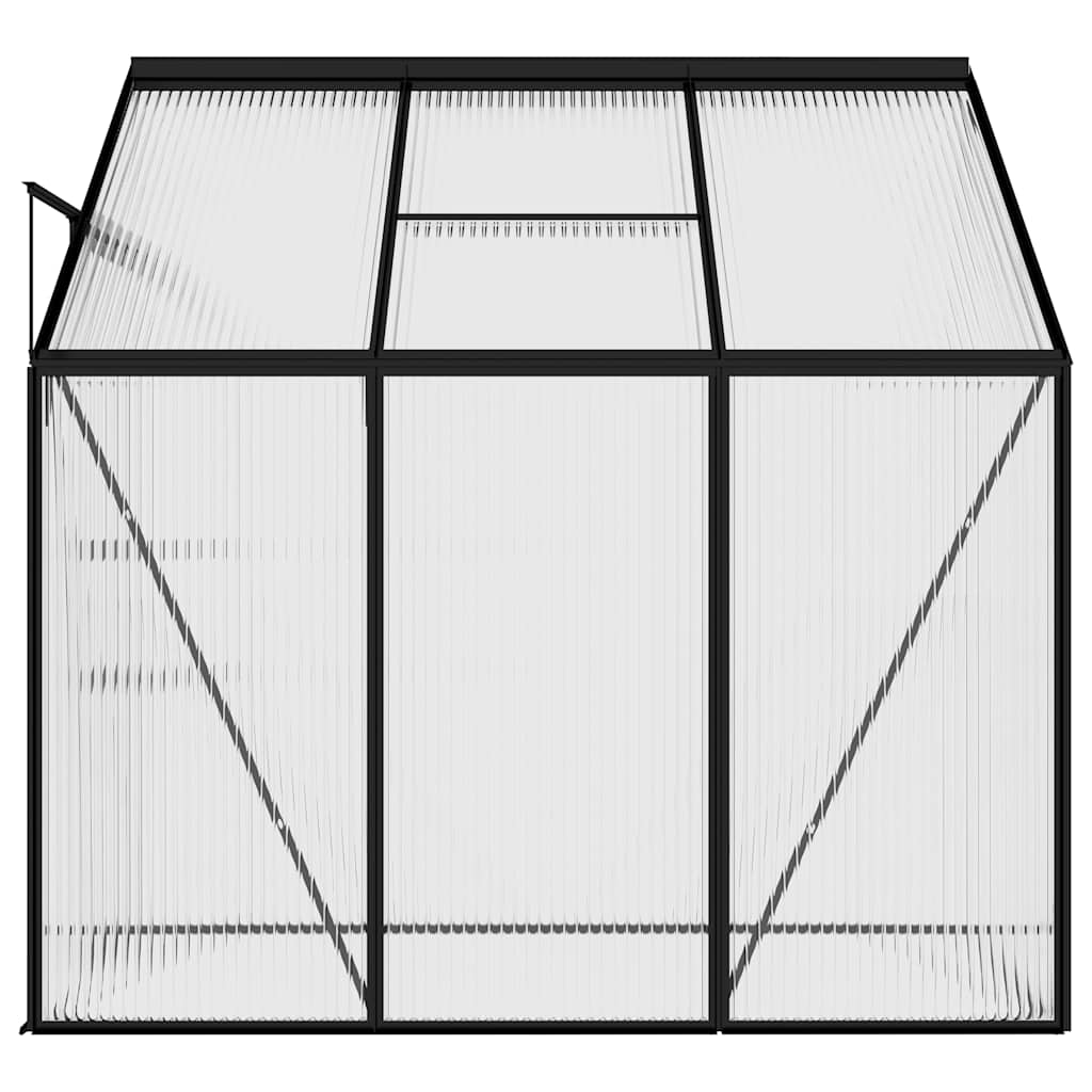 Šiltnamis, antracito spalvos, aliuminis, 3,8m³ Šiltnamis, antracito spalvos, aliuminis, 3,8m³ - Image 6