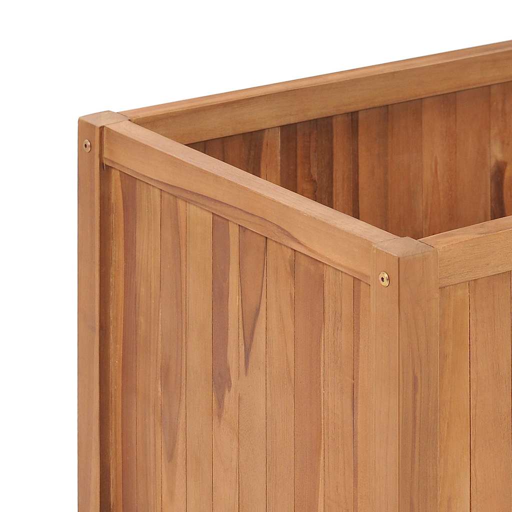 Sodo lovelis, 150x50x70cm, tikmedžio masyvas, aukštas Sodo lovelis, 150x50x70cm, tikmedžio masyvas, aukštas - Image 5