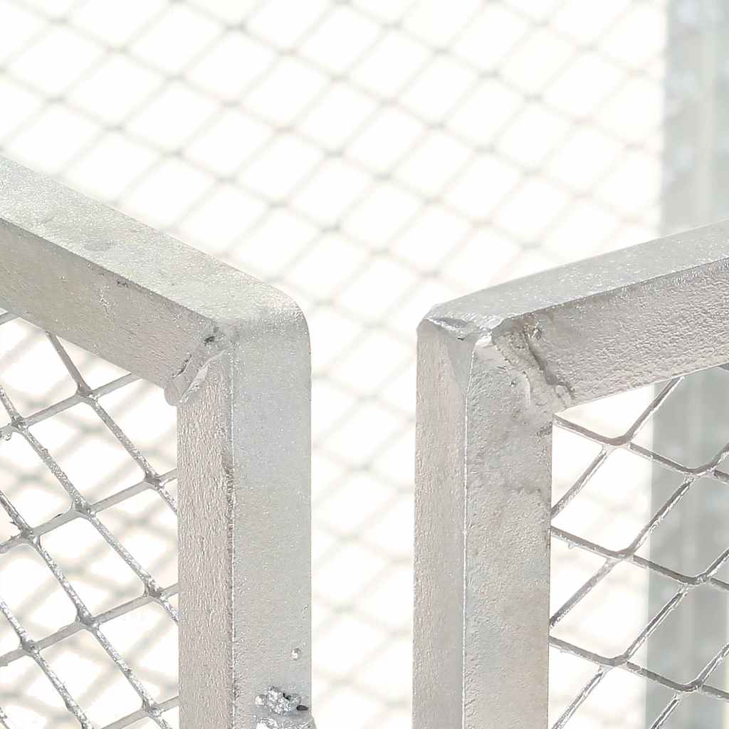 Sodo komposto dėžė, 85x85x70cm, galvanizuota geležis Sodo komposto dėžė, 85x85x70cm, galvanizuota geležis - Image 3