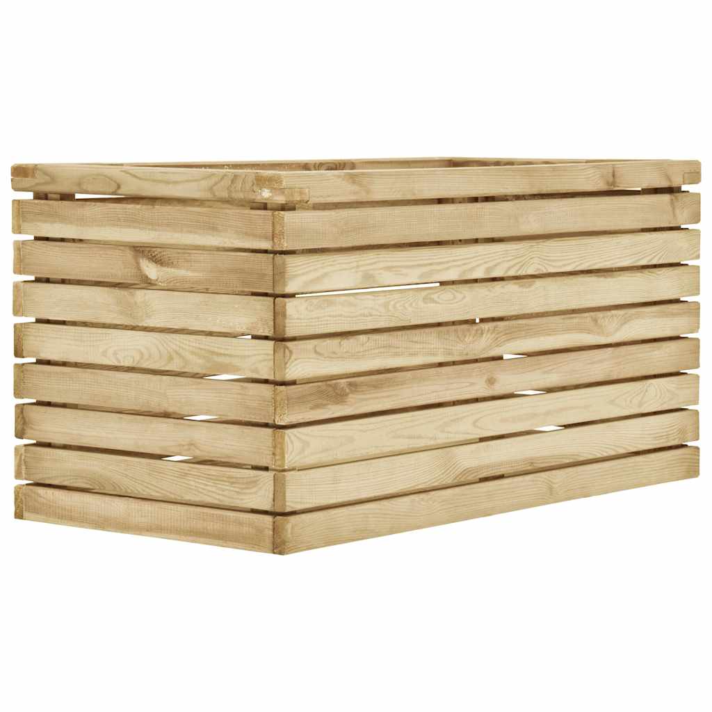 Lovelis, 100x50x50cm, impregnuota pušies mediena, aukštas Lovelis, 100x50x50cm, impregnuota pušies mediena, aukštas - Image 2
