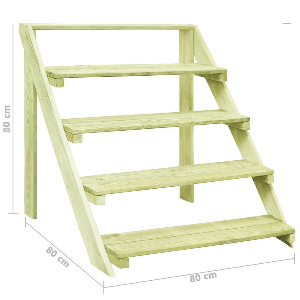 Stovas augalams, 80x80x80cm, impregnuota pušies mediena Stovas augalams, 80x80x80cm, impregnuota pušies mediena