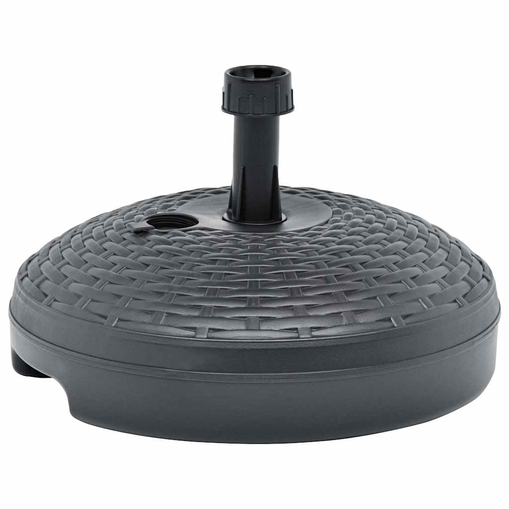 Skėčio pagrindas, antracito, 20l, ratano imitacijos plastikas Skėčio pagrindas, antracito, 20l, ratano imitacijos plastikas - Image 3