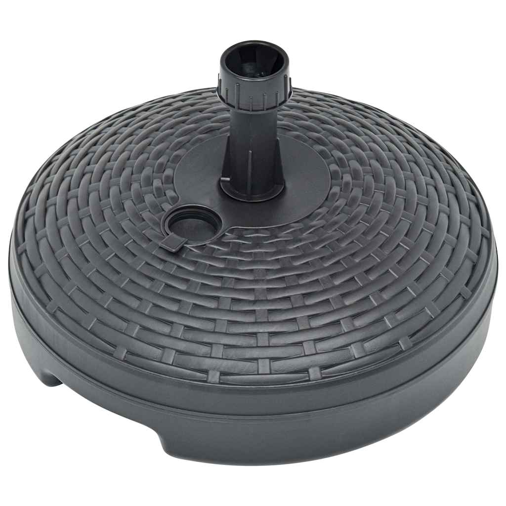Skėčio pagrindas, antracito, 20l, ratano imitacijos plastikas Skėčio pagrindas, antracito, 20l, ratano imitacijos plastikas - Image 4