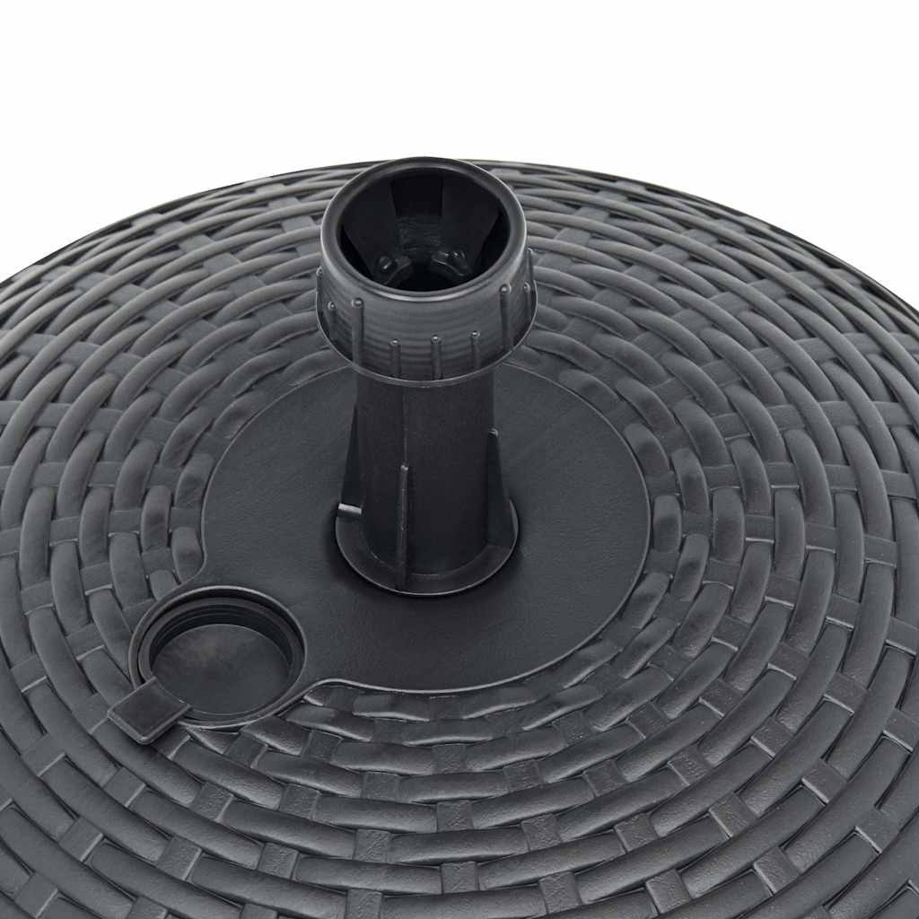 Skėčio pagrindas, antracito, 20l, ratano imitacijos plastikas Skėčio pagrindas, antracito, 20l, ratano imitacijos plastikas - Image 5