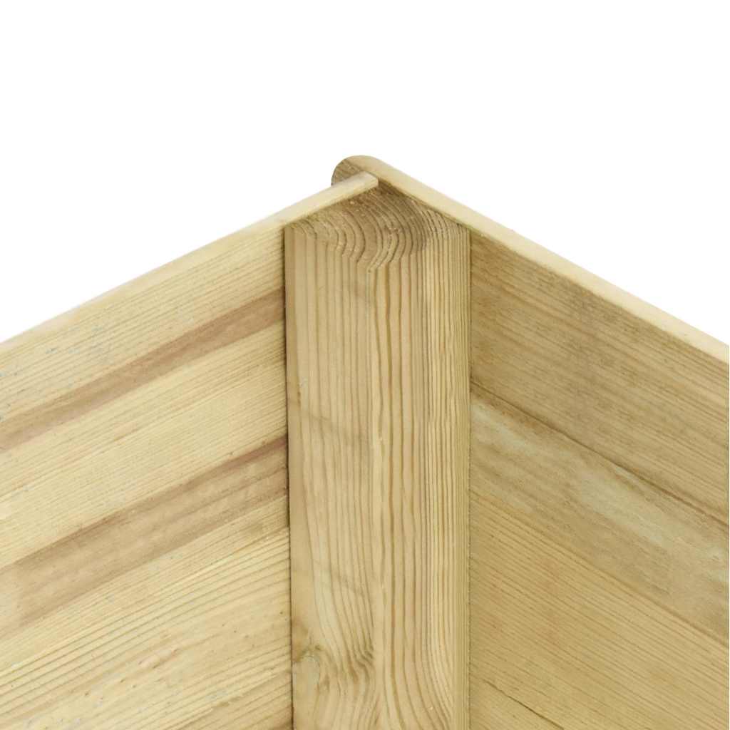 Sodo lovelis, 300x50x48cm, impregnuota pušies mediena, 19mm Sodo lovelis, 300x50x48cm, impregnuota pušies mediena, 19mm - Image 5