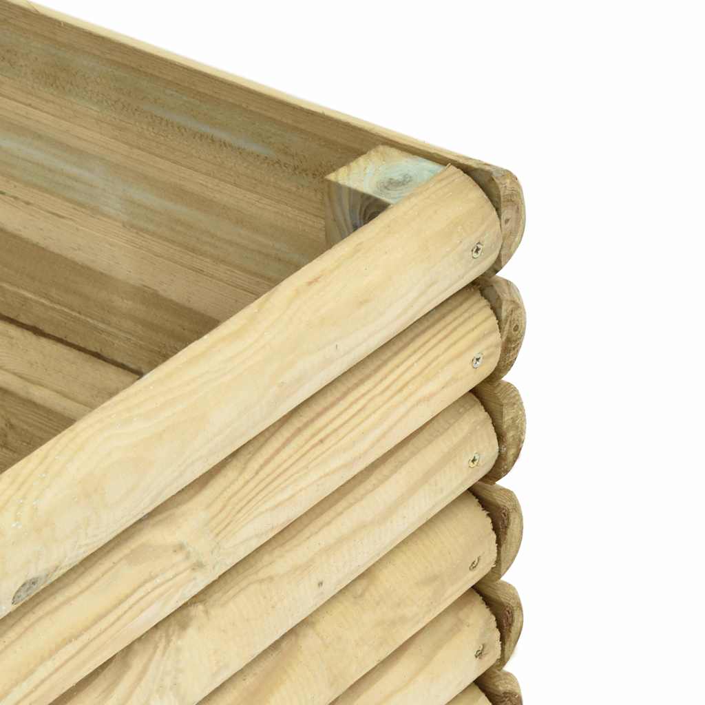 Sodo lovelis, 300x150x48cm, impregnuota pušies mediena, aukštas Sodo lovelis, 300x150x48cm, impregnuota pušies mediena, aukštas - Image 4