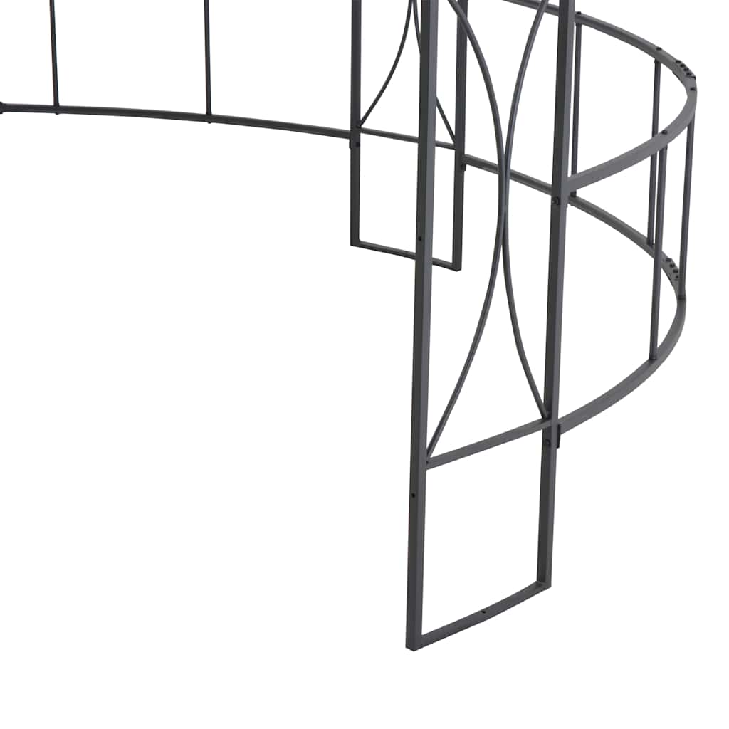 Pavėsinė, antracito spalvos, 300x290cm, apskrita Pavėsinė, antracito spalvos, 300x290cm, apskrita - Image 5