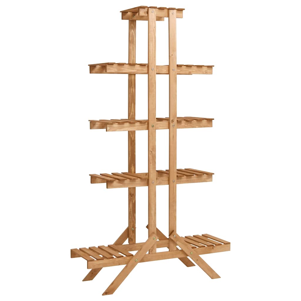 Stovas augalams, 83x25x142cm, eglės mediena Stovas augalams, 83x25x142cm, eglės mediena - Image 2