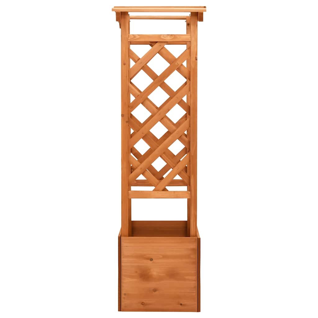 Treliažas su vazonu ir arka, 49x39x130cm, eglės mediena Treliažas su vazonu ir arka, 49x39x130cm, eglės mediena - Image 3
