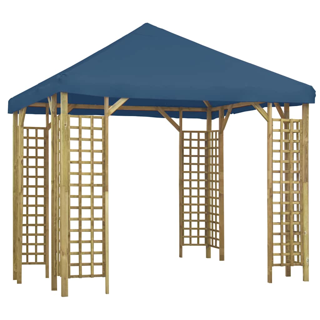 Pavėsinė, mėlynos spalvos, 3x3m Pavėsinė, mėlynos spalvos, 3x3m - Image 2