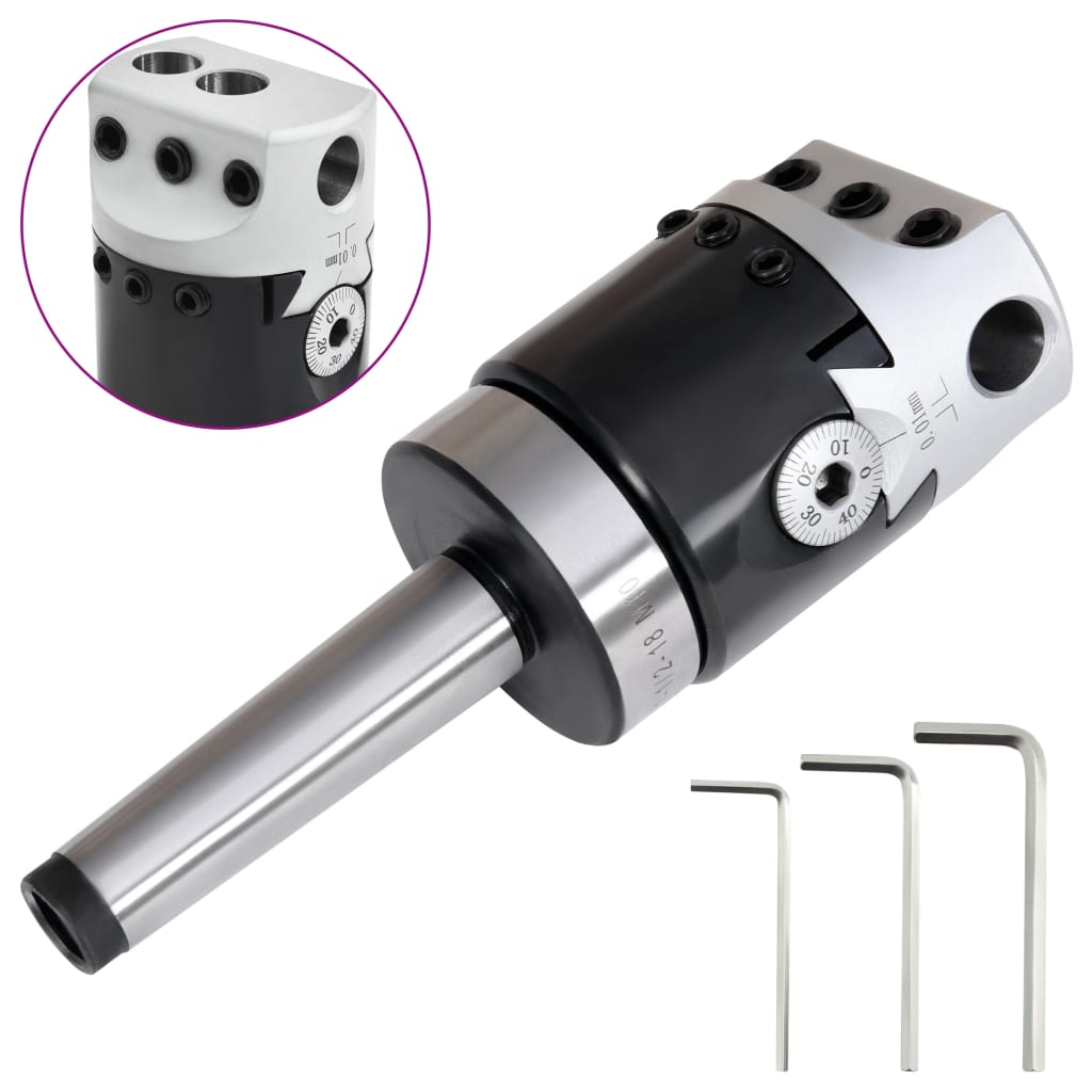 F1-12 50mm gręžimo galvutė su MT2-M10 kotu tekinimo staklėms F1-12 50mm gręžimo galvutė su MT2-M10 kotu tekinimo staklėms - Image 2