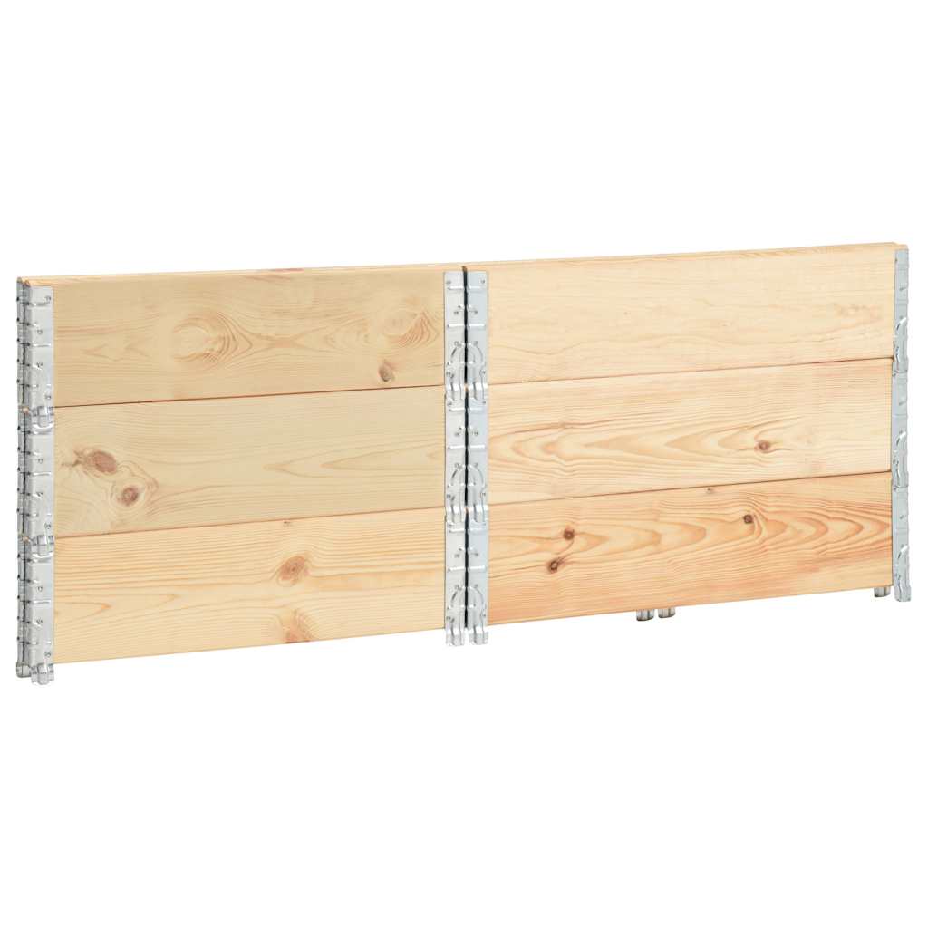 Aukšti loveliai, 3vnt., 100x100cm, pušies medienos masyvas Aukšti loveliai, 3vnt., 100x100cm, pušies medienos masyvas - Image 4