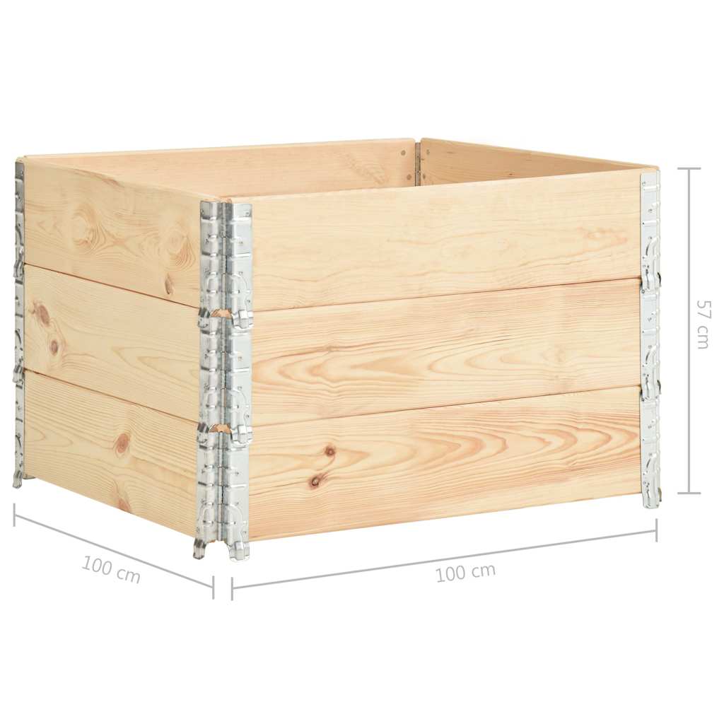 Aukšti loveliai, 3vnt., 100x100cm, pušies medienos masyvas Aukšti loveliai, 3vnt., 100x100cm, pušies medienos masyvas
