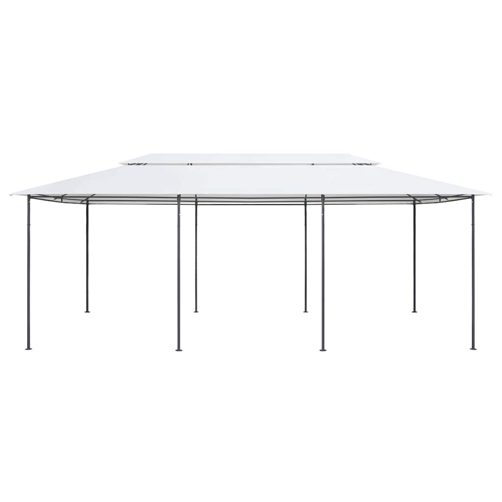 Pavėsinė, baltos spalvos, 600x298x270cm, 180g/m² Pavėsinė, baltos spalvos, 600x298x270cm, 180g/m² - Image 3