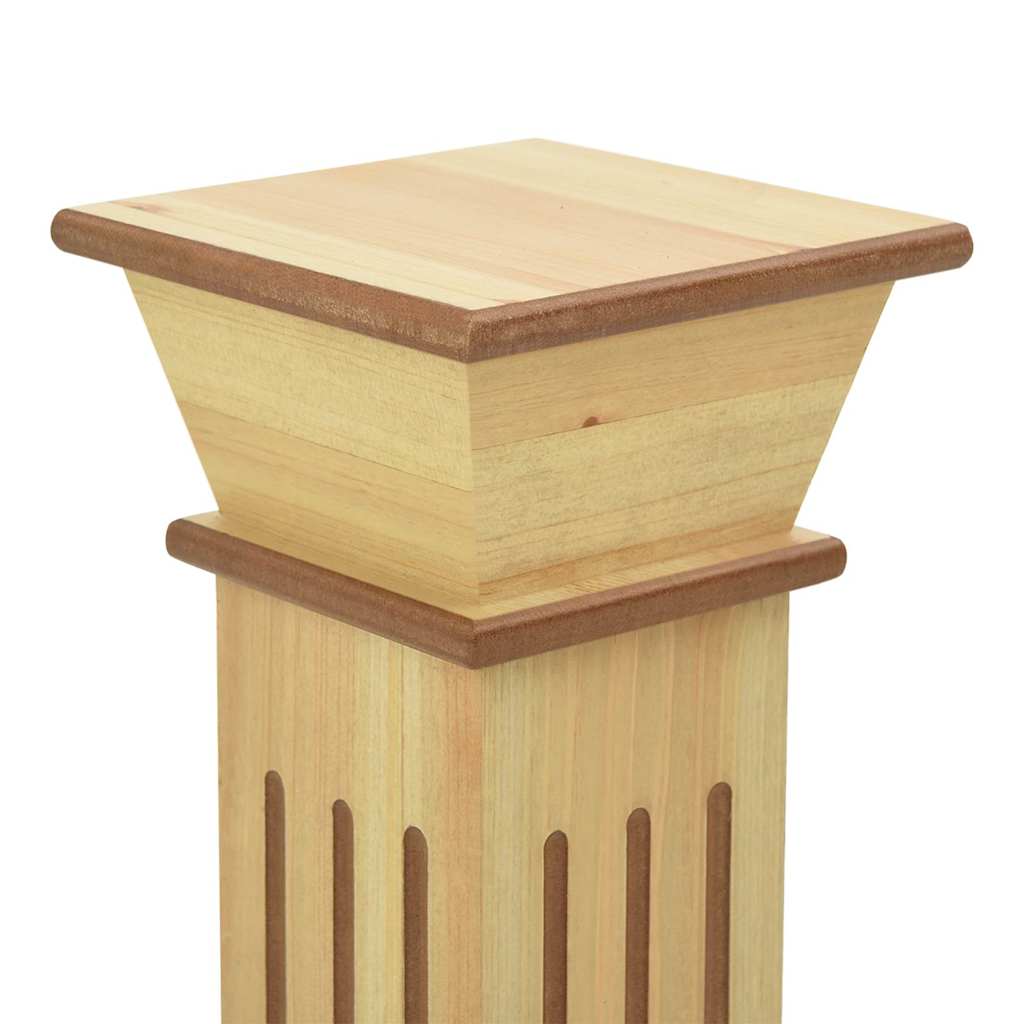 Stovas augalams-stačiakampė kolona, medienos, 17x17x66cm, MDF Stovas augalams-stačiakampė kolona, medienos, 17x17x66cm, MDF - Image 6