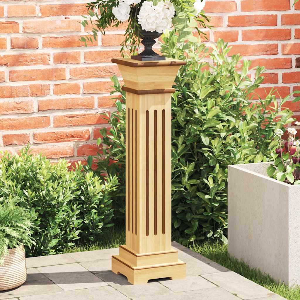 Stovas augalams-stačiakampė kolona, medienos, 17x17x66cm, MDF Stovas augalams-stačiakampė kolona, medienos, 17x17x66cm, MDF - Image 2