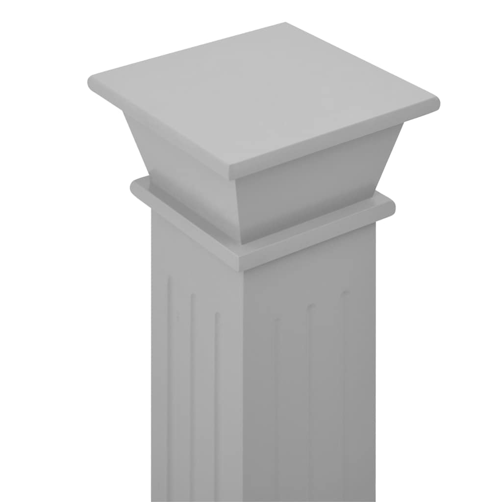 Stovas augalams-stačiakampė kolona, pilkas, 17x17x66cm, MDF Stovas augalams-stačiakampė kolona, pilkas, 17x17x66cm, MDF - Image 7