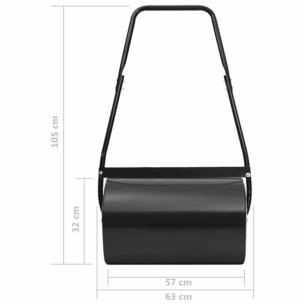 Vejos volas, juodos spalvos, 63cm, 50l Vejos volas, juodos spalvos, 63cm, 50l