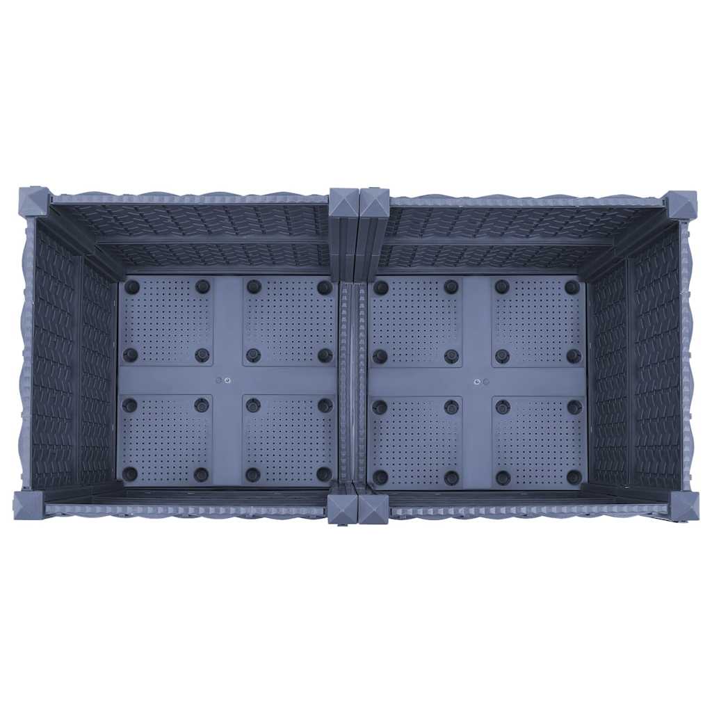 Aukštas lovelis, 80x40x38cm, polipropilenas Aukštas lovelis, 80x40x38cm, polipropilenas - Image 6