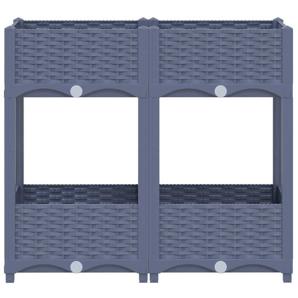 Aukštas lovelis, 80x40x71cm, polipropilenas Aukštas lovelis, 80x40x71cm, polipropilenas - Image 4