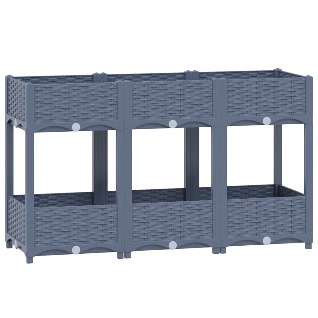 Aukštas lovelis, 120x40x71cm, polipropilenas Aukštas lovelis, 120x40x71cm, polipropilenas - Image 3
