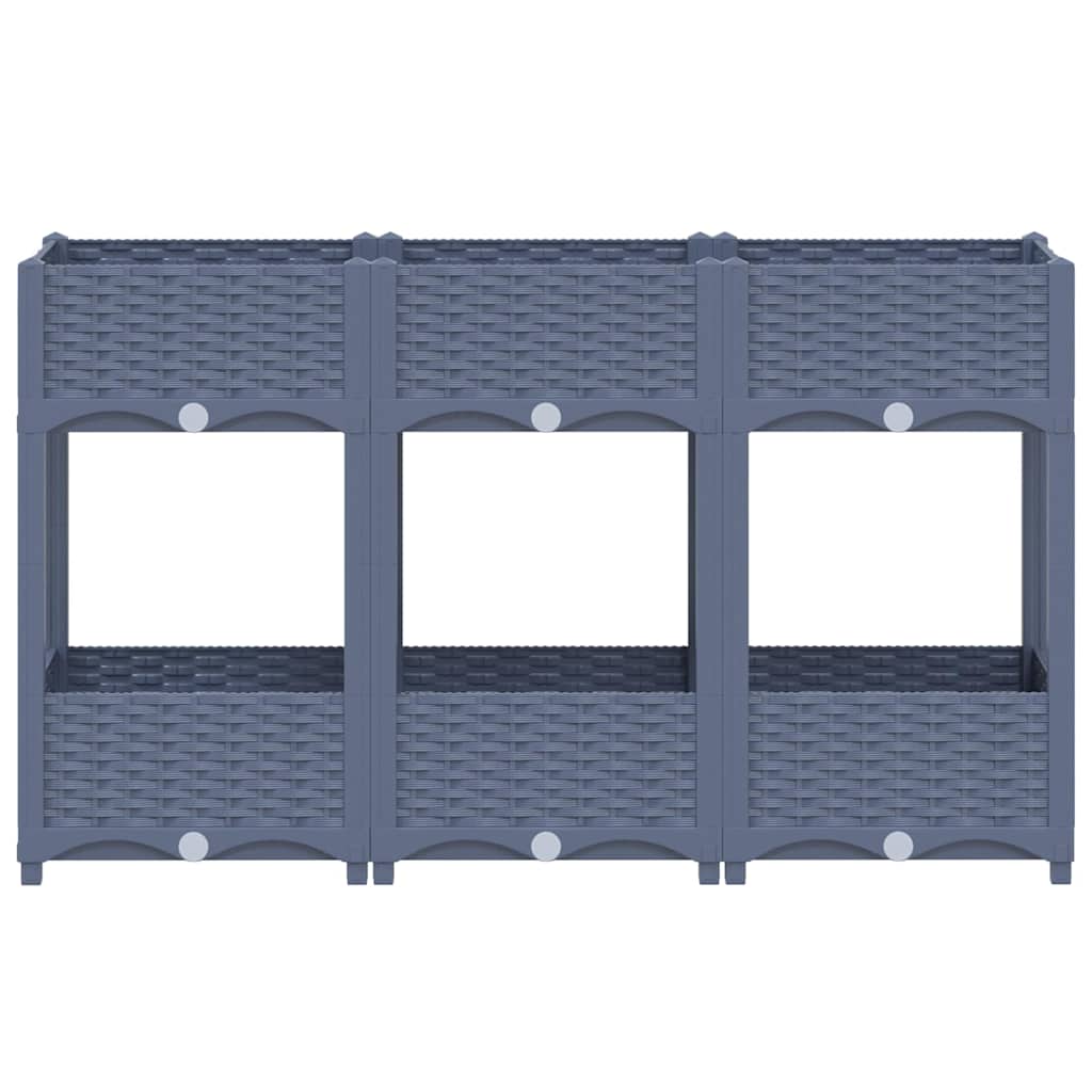 Aukštas lovelis, 120x40x71cm, polipropilenas Aukštas lovelis, 120x40x71cm, polipropilenas - Image 4