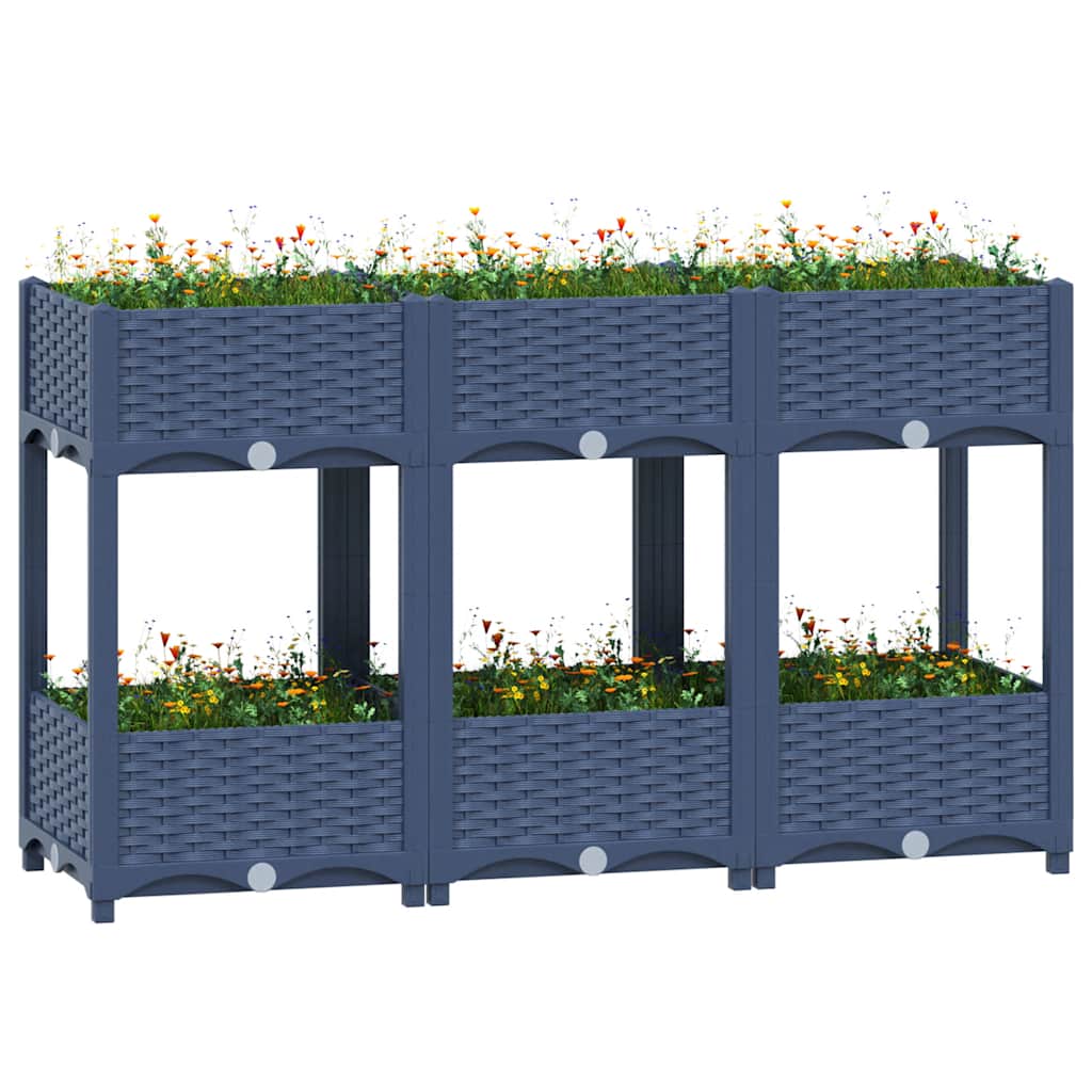 Aukštas lovelis, 120x40x71cm, polipropilenas Aukštas lovelis, 120x40x71cm, polipropilenas - Image 2