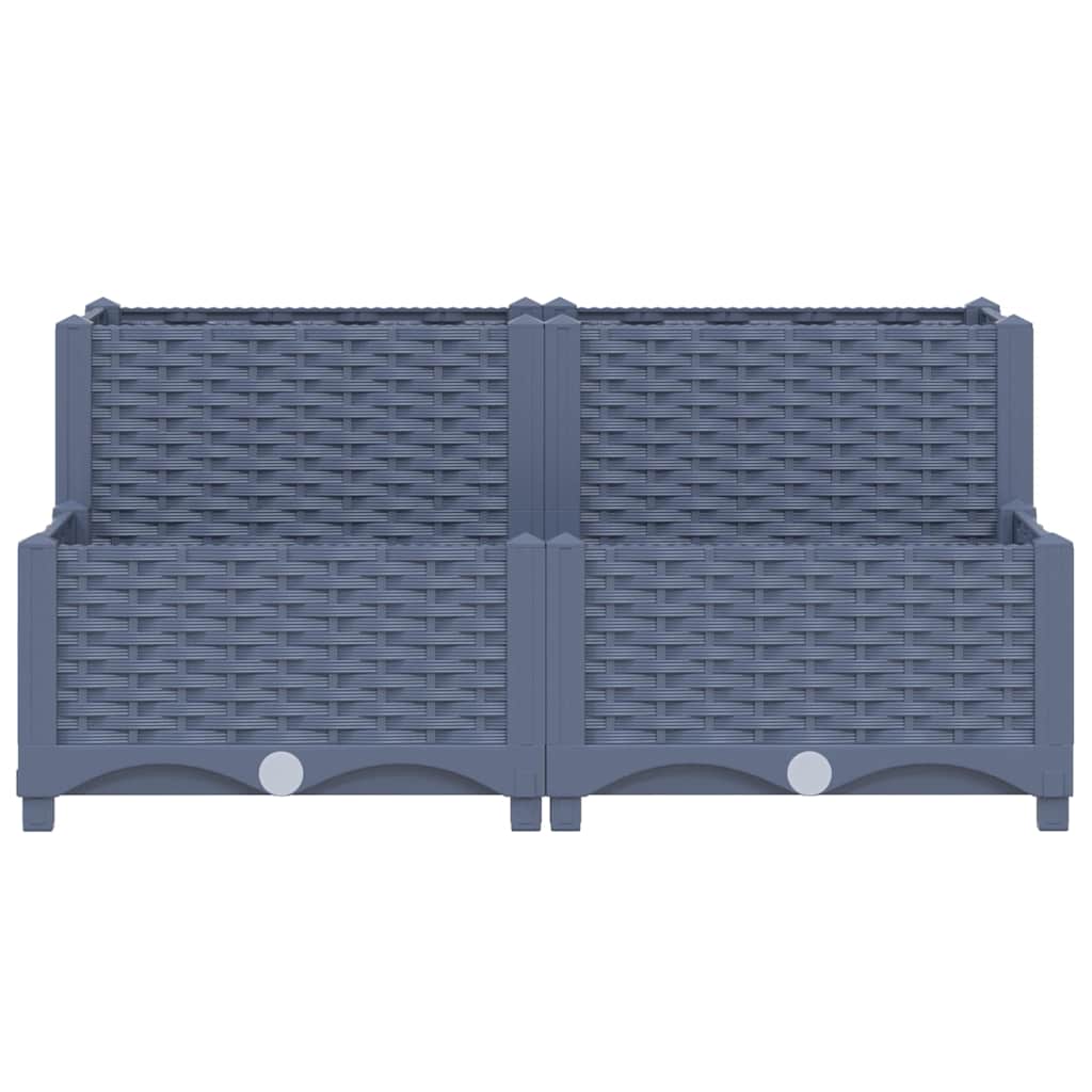 Aukštas lovelis, 80x80x38cm, polipropilenas Aukštas lovelis, 80x80x38cm, polipropilenas - Image 4