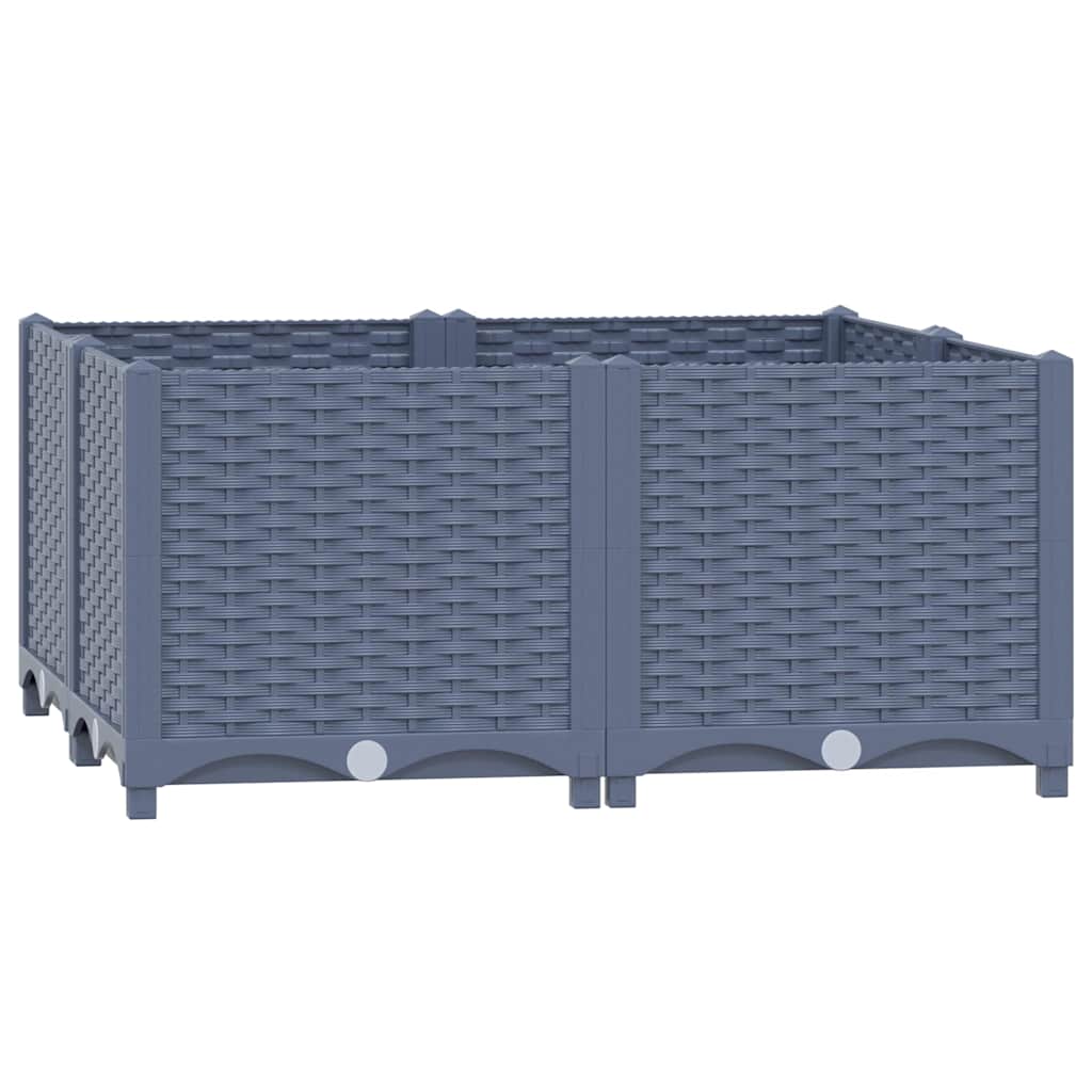 Aukštas lovelis, 80x80x38cm, polipropilenas Aukštas lovelis, 80x80x38cm, polipropilenas - Image 3
