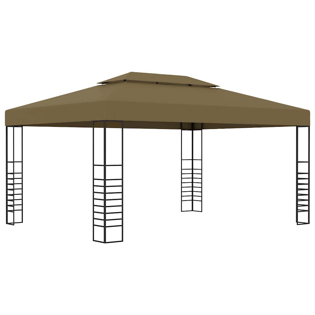 Pavėsinė, taupe spalvos, 3x4m, 180g/m² Pavėsinė, taupe spalvos, 3x4m, 180g/m² - Image 2