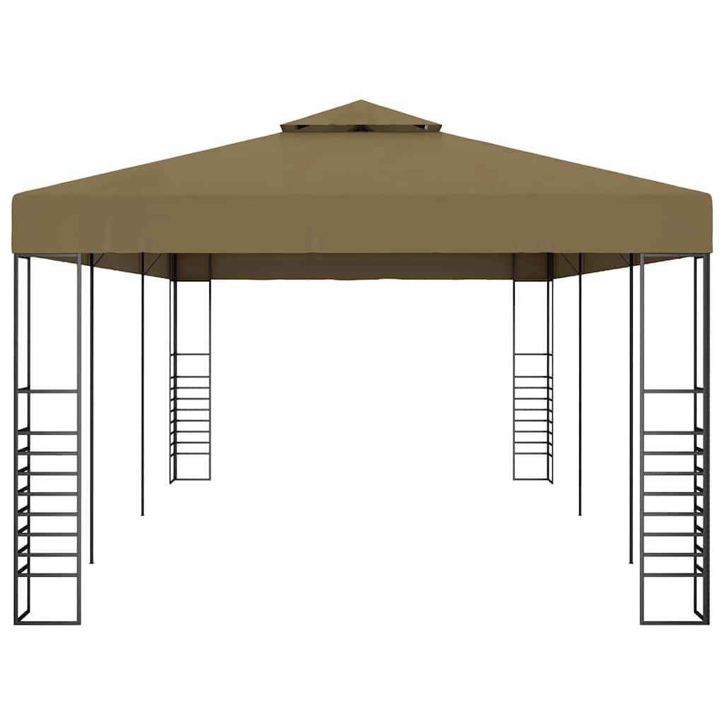 Pavėsinė-palapinė, taupe spalvos, 6x3x2,7m, 180g/m² Pavėsinė-palapinė, taupe spalvos, 6x3x2,7m, 180g/m² - Image 3