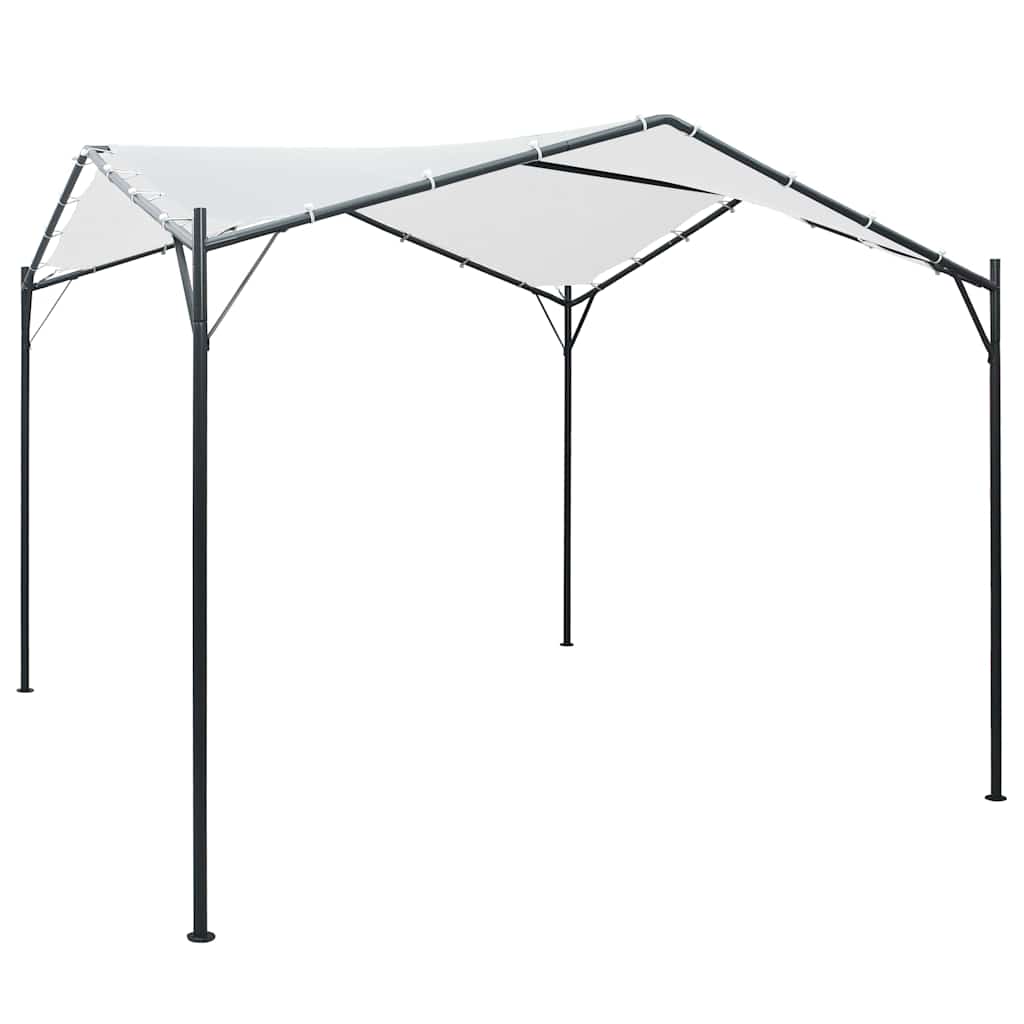Pavėsinė, baltos spalvos, 3x3x2,6m, 180g/m² Pavėsinė, baltos spalvos, 3x3x2,6m, 180g/m² - Image 2