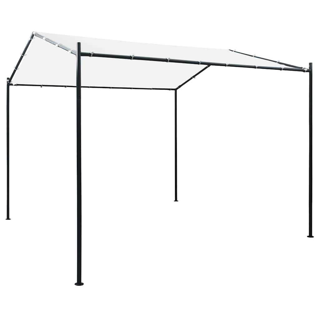 Pavėsinė, baltos spalvos, 3x3x2,6m, 180g/m² Pavėsinė, baltos spalvos, 3x3x2,6m, 180g/m² - Image 2