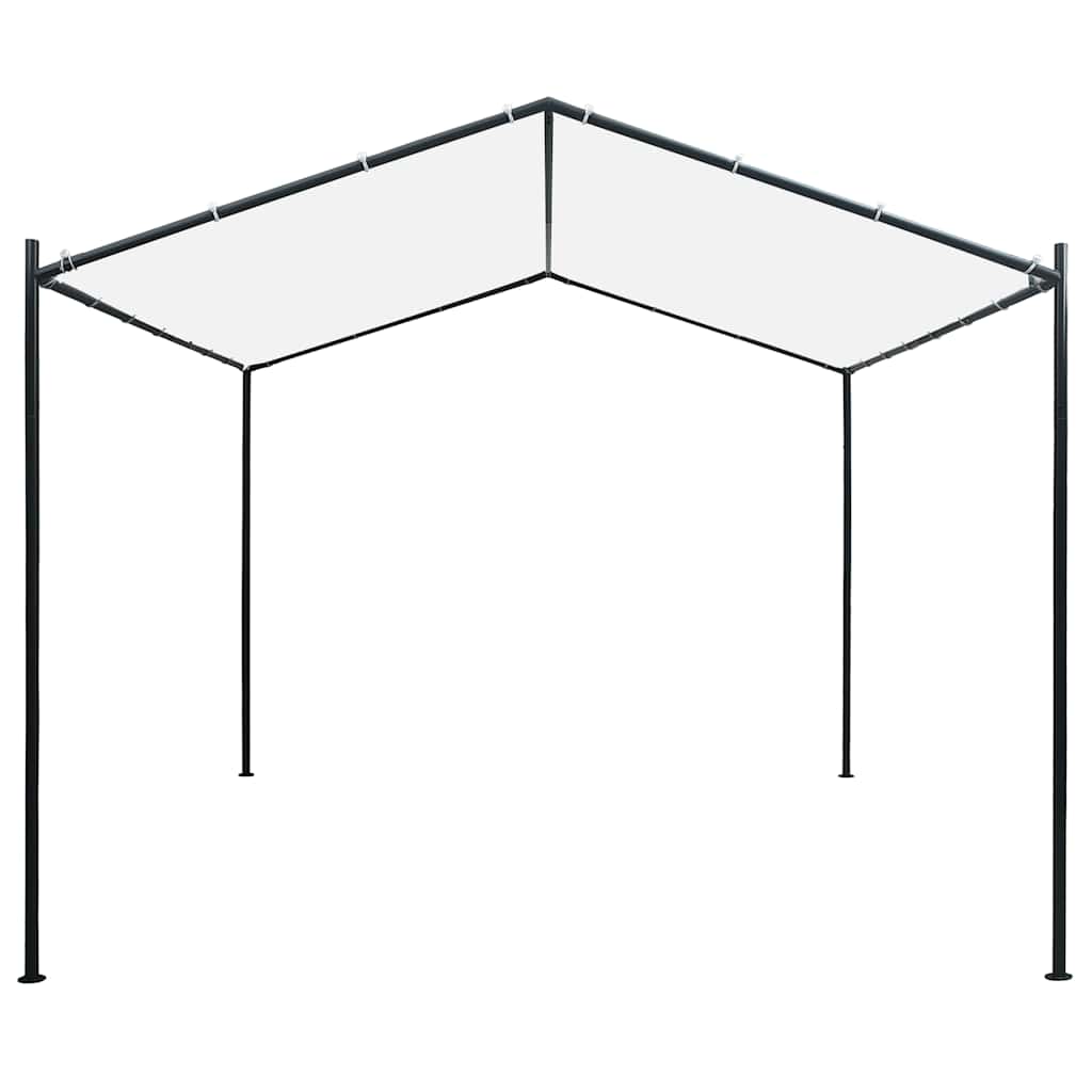 Pavėsinė, baltos spalvos, 3x3x2,6m, 180g/m² Pavėsinė, baltos spalvos, 3x3x2,6m, 180g/m² - Image 3
